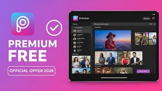 كيفية الحصول على نسخة تجريبية مجانية من Picsart Premium | الطريقة الرسمية (2026) screenshot 1