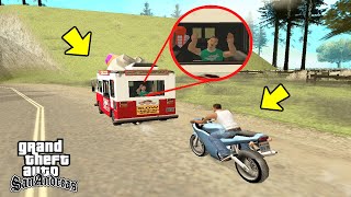 What Happens If You Follow Ice Cream Van In GTA San Andreas!