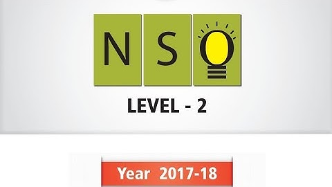 class 4/Level 2 NSO/2018 Solved Paper