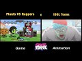 PVZ BAD BASH / BLOOM N BRAINS (Daddy Dearest Plants VS Rappers) | GAME x FNF Animation