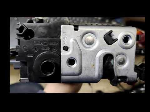 Ситроен C4 не закрывается одна дверь с сигнализации