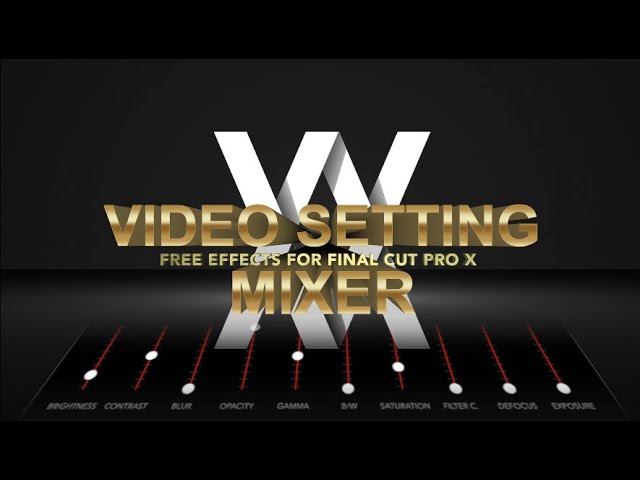 WM Setting Mixer
