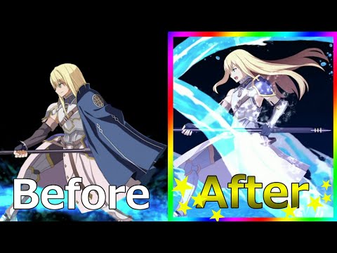 【fgo】フィン・マックール-新・旧モーション-宝具&バトルキャラ比較【1900万dl突破キャンペーン】