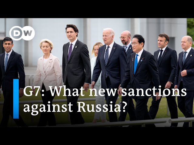 G7 summit in Japan: New sanctions aim to starve Russia's war machine| DW News class=