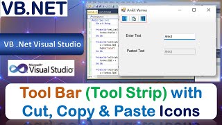Celebrity P60 | Tool Bar Tool Strip with Cut, Copy & Paste Icons | VB.NET Wealth