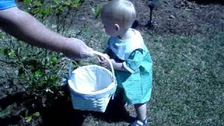 Logan's 1st Easter Egg Hunt I