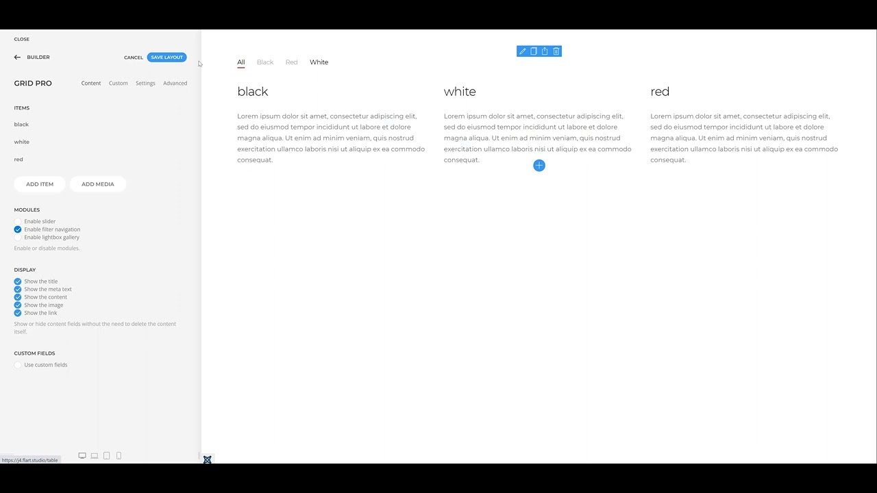 Disable Navigation Sorting Option in Grid Pro - YouTube