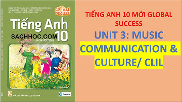 Tiếng Anh 10 Global Success - Unit 3 Music - Communication & Culture/CLIL