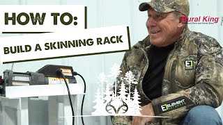 How to Build a Deer Skinning Rack | DIY Whitetail Hunting Projects | Pay Dirt