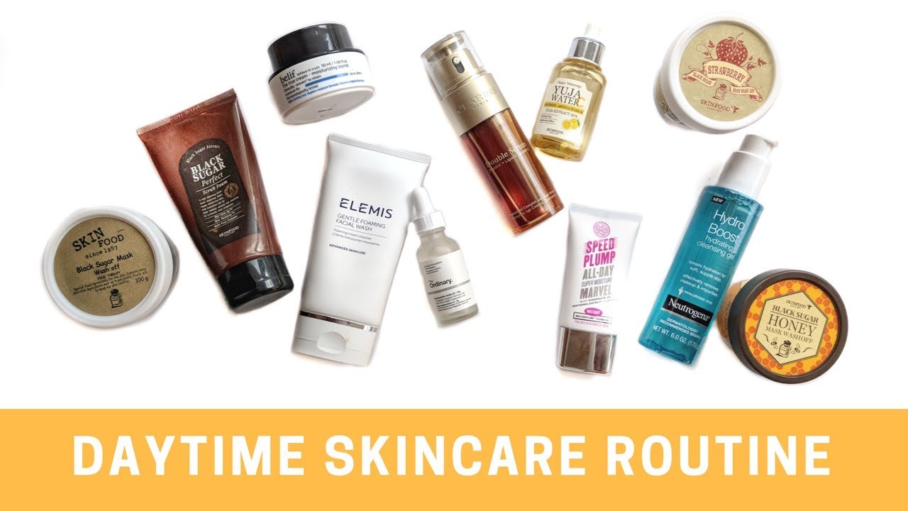 daytime skin routine