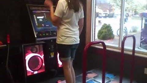 Katherine rolls down a hill and her DDR fail.
