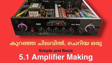 Making a Simple Analogue 5.1 Amplifier| Budget friendly 5.1 Amplifier Making #audio #youtube #2023