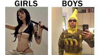 BOYS VS GIRLS MEMES