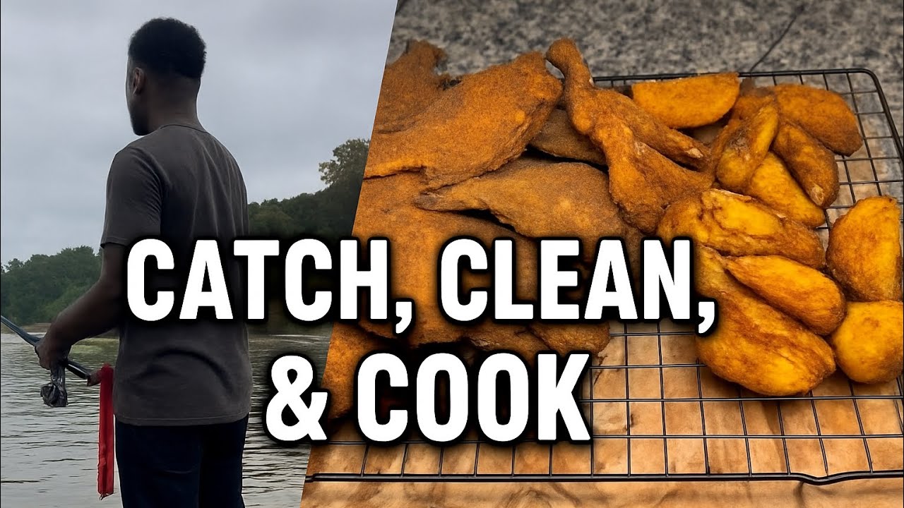 Fishing For Monster BLUEGILL!! {Catch Clean Cook} Fried Bluegill + Best Rig For Bait Fishing