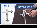 Sloan Regal Flushometer | Installation | Repair and Replace