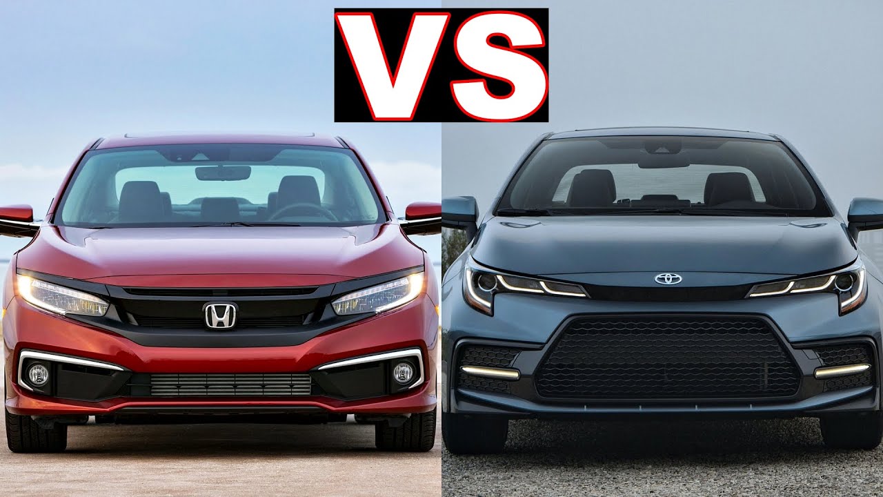Toyota Corolla vs Honda Civic (2021) Top 2 choices for everyday