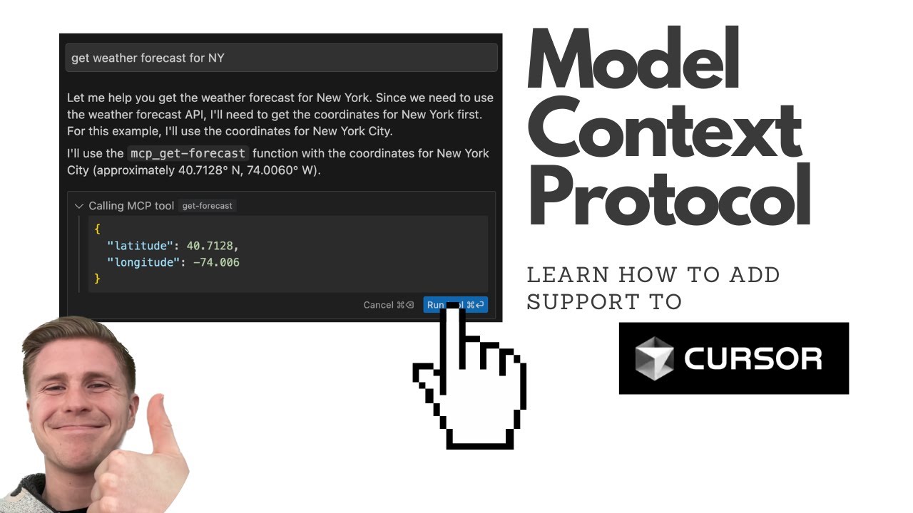 Learn how to add your own MCP Server to Cursor - YouTube
