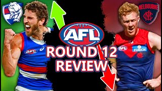 AFL 2024 ROUND 12 REVIEW (Western Bulldogs are BACK + Melbourne in TROUBLE)