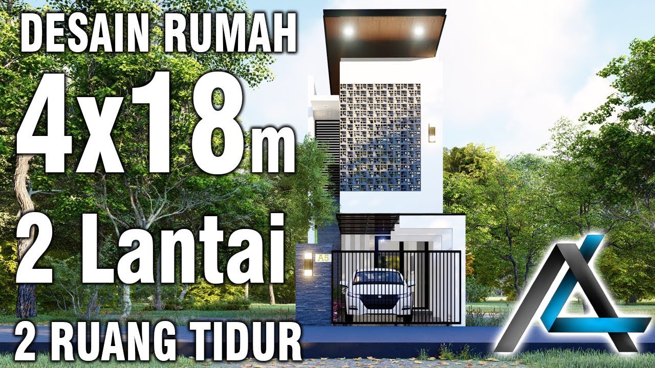 Desain Rumah 418 Meter 2 Lantai PT ARSIKA DESAIN KONSTRUKSI