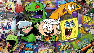 History of Nickelodeon Crossover Games