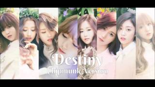 Lovelyz - Destiny Chipmunk Version