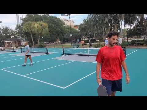 4.5 21 YEAR OLDS BATTLE TIL THE END! 4.0 Pickleball at Coastal Carolina University , SC