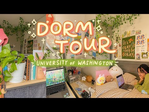 dorm room tour 🌱🏠