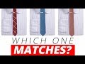 Matching Shirts & Neckties Every Time | Best Dress Shirt & Tie Combinations