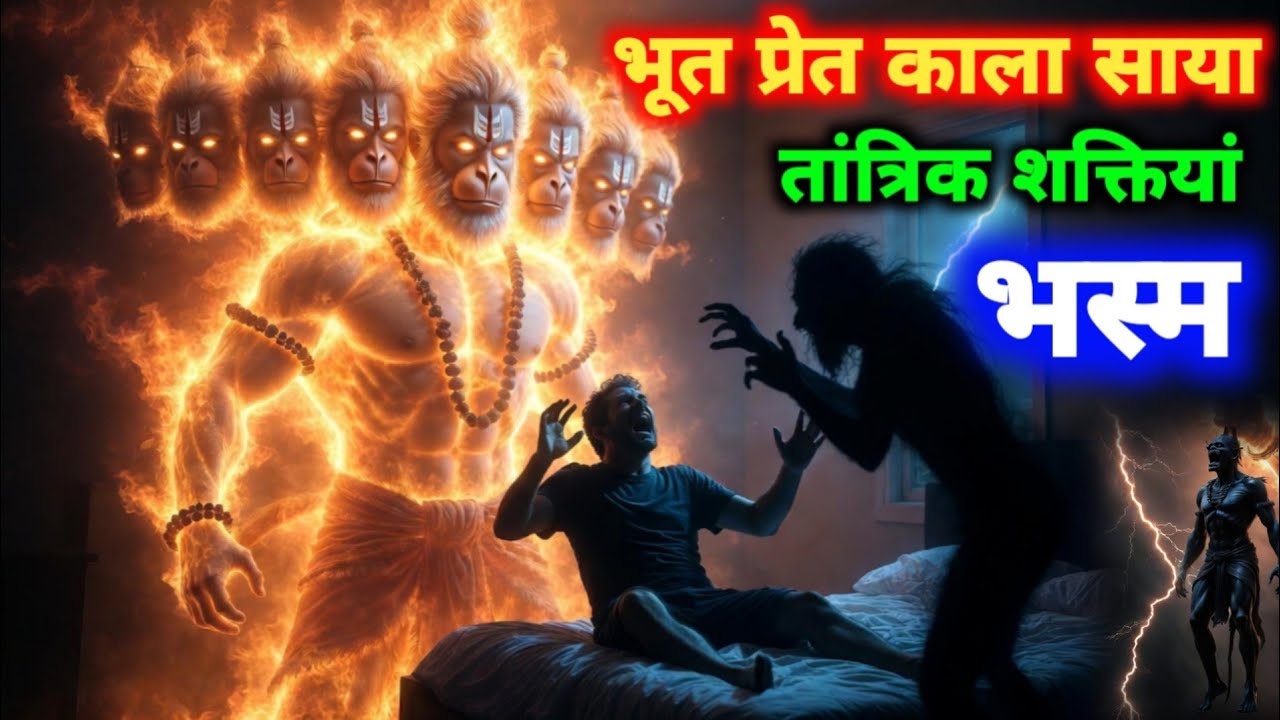 🚩 घर की रक्षा करेंगे एकादश मुखी हनुमान | शत्रु बाधा और भय का अंत | Tantra खत्म | Hanuman mantra 