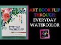 Art Book Flip Through: Everyday Watercolor by Jenna Rainey