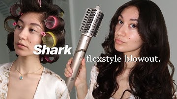 SHARK FLEXSTYLE AIR TUTORIAL - How to get Shark Flexstyle curls to last for days | Volume Blowout