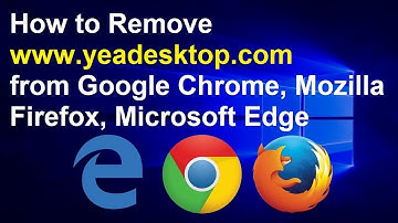 How to Uninstall YeaDesktop 1 0 0 1 Verification Code Virus
