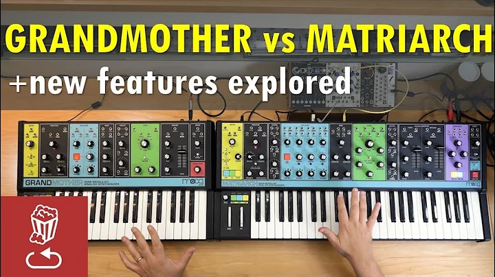 Matriarch vs. Grandmother // New Features in Moog Matriarch