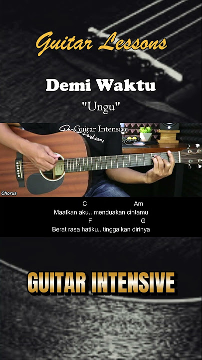 Demi Waktu - Ungu | Tutorial Chord Gitar Mudah dan Lirik #chordgitar