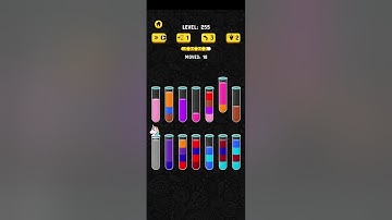 Color Water Sort Level 255