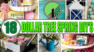 18 Farmhouse (Dollar Tree) SPRING DIY CRAFTS