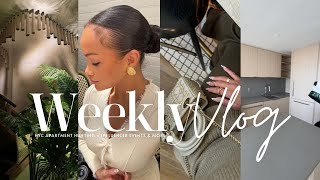 weekly vlog | nyc apartment tours + influencer events + big opportunities & more! allyiahsface vlogs screenshot 4