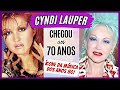 OS 70 ANOS DE CYNDI LAUPER | ÍCONE DA MÚSICA DOS ANOS 80 | 2023 🎉🥳🎶