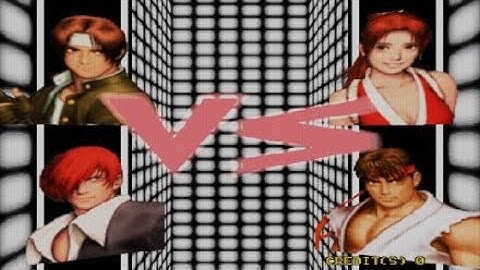 C Vs. SNK Pro Arcade mode play-Through Kyo / Iori