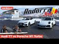 Andorra Job | Audi TTS Roadster vs Porsche 911 Turbo S Cabriolet | Prueba en español | coches.net