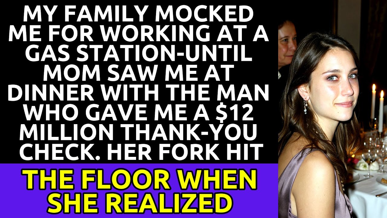 My Family Laughed at My Gas Station Job—Then Mom Saw Who Gave Me $12 Million