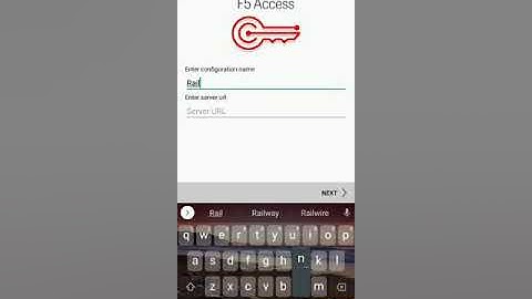 F5 Access for Railnet VPN ( VPN for eOffice)