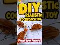 DIY Realistic Cockroach Toy – Prank Your Friends!