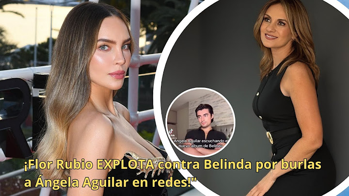 💥Flor Rubio arremete contra Belinda por supuestas burlas a Ángela Aguilar en redes