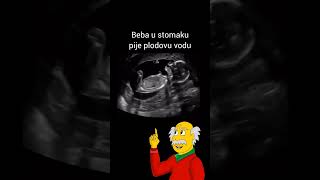Kako beba u stomaku pije? #trudnoca #beba #stomak #trudnica #fetus #anatomija