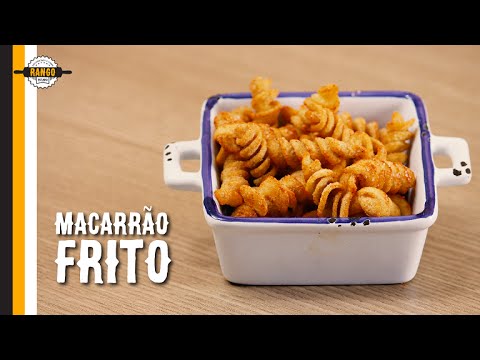 Vídeo: Como Fritar Macarrão