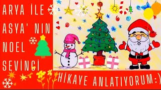 ARYA AND ASYA CHRISTMAS JOY & Theraphy For Children With Storytelling And Drawing!