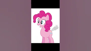 Pinkie Pie Deflates Like A Balloon Reversed Animation 
