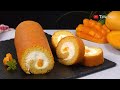 Mango Swiss Roll Cake Recipe by Tiffin Box