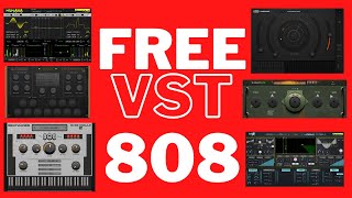 Top 6 Best FREE VST 808 Sub Bass  Plugins💥